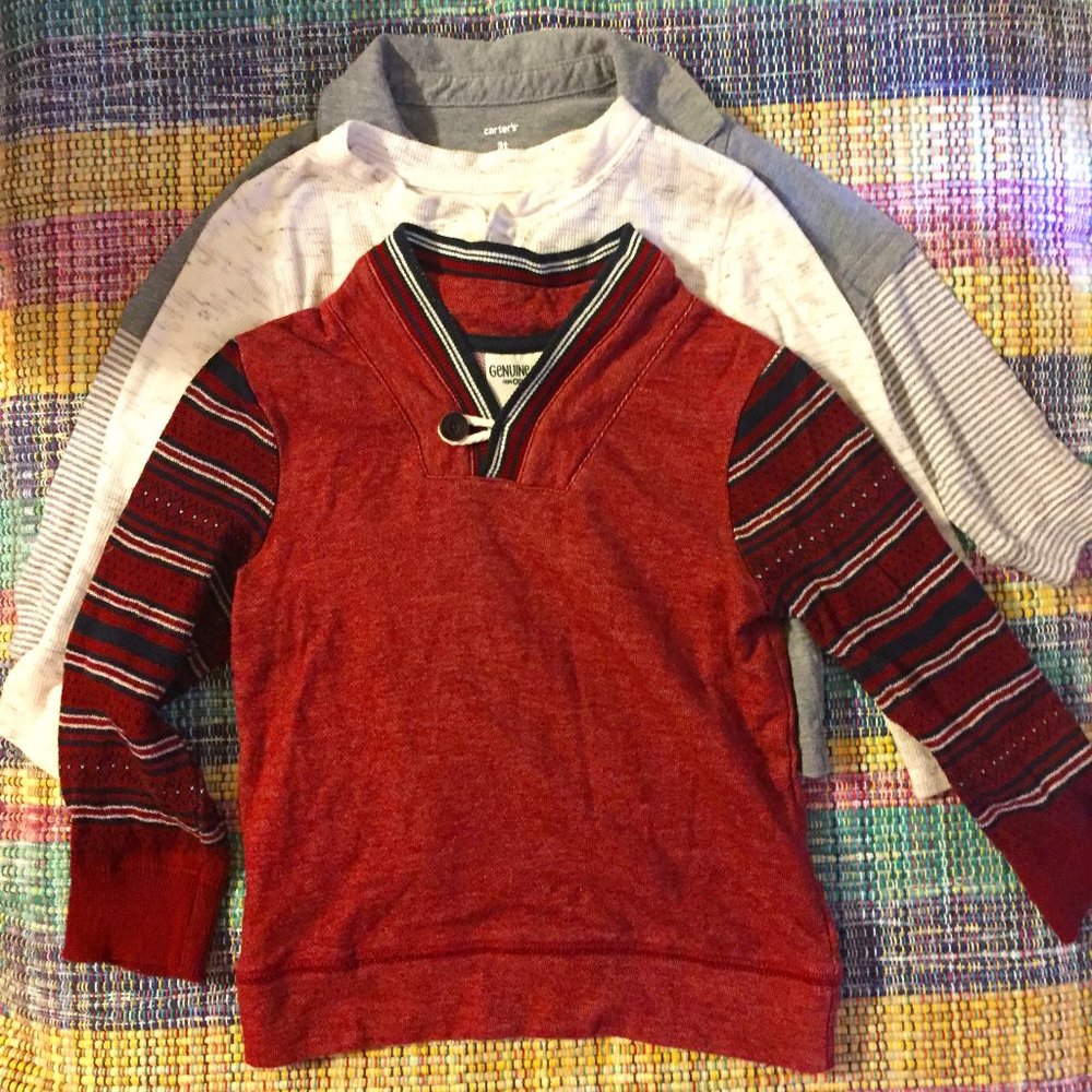 3 pieces of Boy shirts